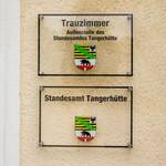 Schild Standesamt Neues Schloss