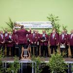 Männergesangsverein auf der Bühne