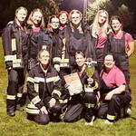Gruppenbild der Frauenmannschaft der FFW Groß Schwarzlosen