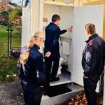 Auch wichtige 'Entsorgungseinrichtungen' wie Toiletten müssen funktionieren