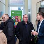 Herr Brohm im Gespräch mit dem Vorsitzenden des Stadtrates Herrn Dr. Gruber