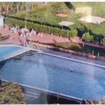 Luftbildaufnahme des Freibades Tangerhütte &copy;EGem Stadt Tangerhütte