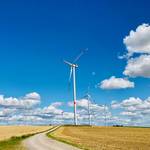 Windräder auf einem Feld in der Einheitsgemeinde &copy;EGem Stadt Tangerhütte