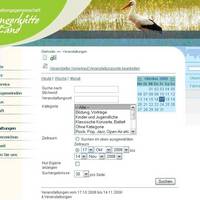Der Veranstltungskalender auf www.tangerhuette-land.de
