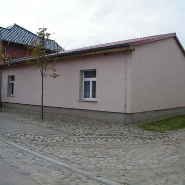 Außenaufnahme des Dorfgemeinschaftshauses Schelldorf