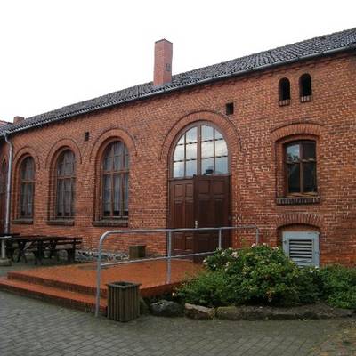 Außenaufnahme des Saales des Dorfgemeinschaftshauses in Bellingen