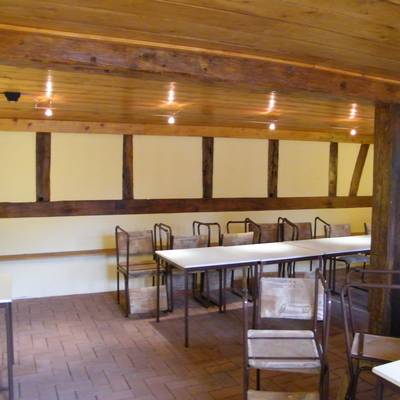 Innenaufnahme der Heimatstube des Dorfgemeinschaftshauses in Bellingen