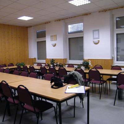 Innenaufnahme des Dorfgemeinschaftshauses in Jerchel