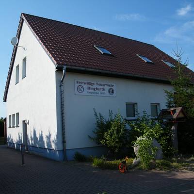 Außenaufnahme des Dorfgemeinschaftshauses Ringfurth