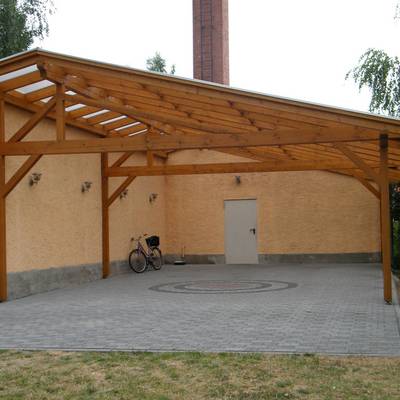 Außenaufnahme des Dorfgemeinschaftshauses in Uchtdorf