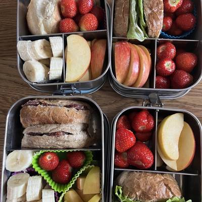 Vitamireiche Frühstücksdose für ein gesundes Frühstück